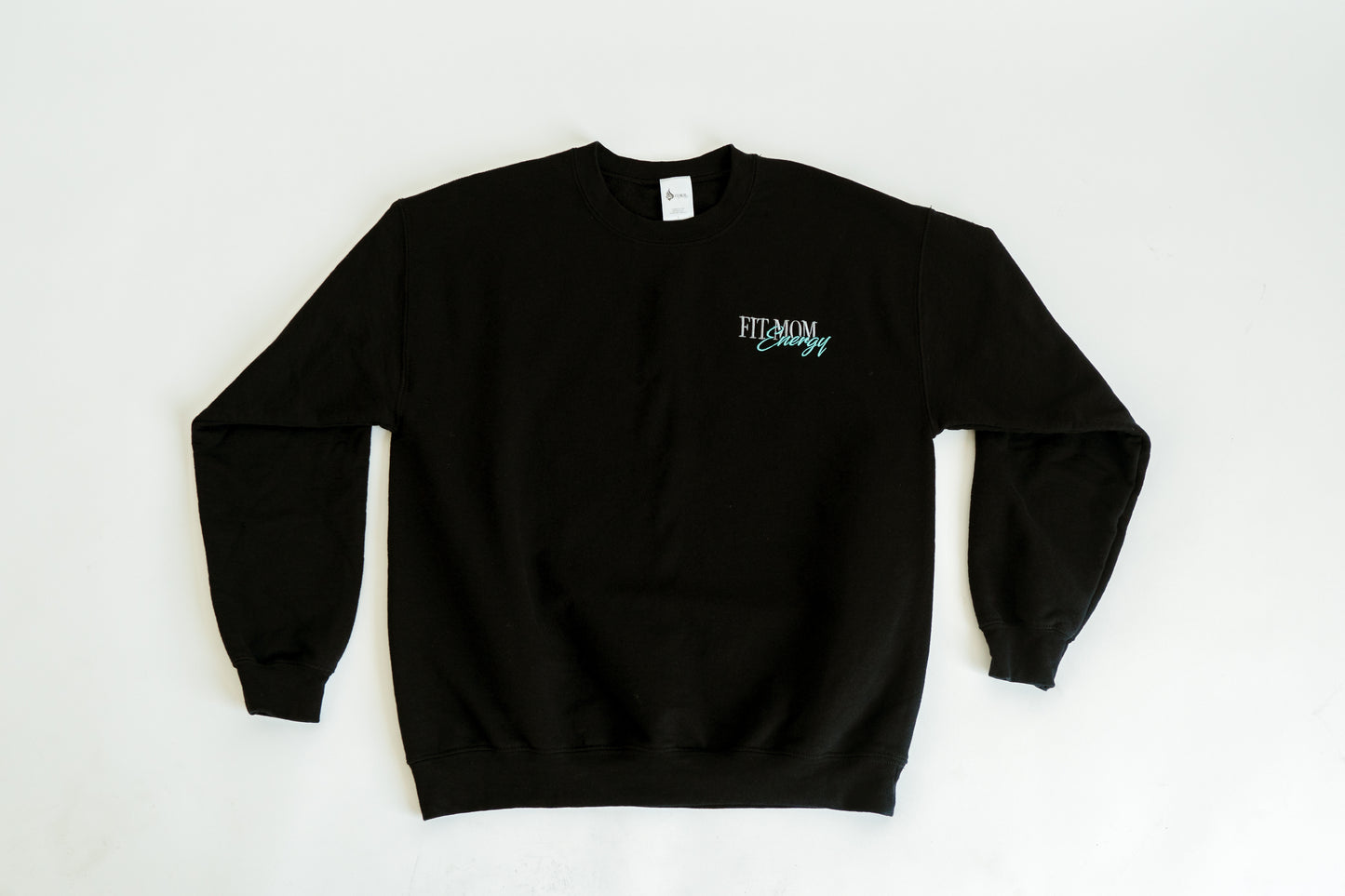 Fit Mom Energy Oversized Crewneck (Teal)