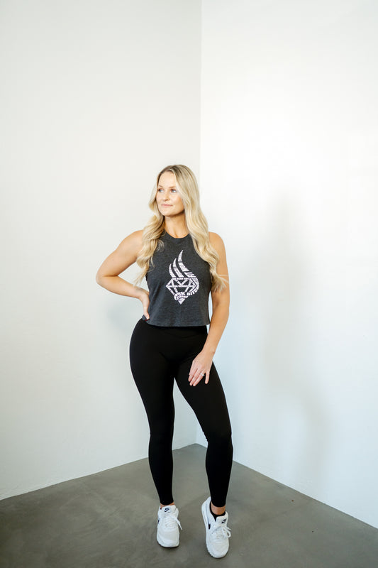 Logo Tank (Dark Grey Heather)