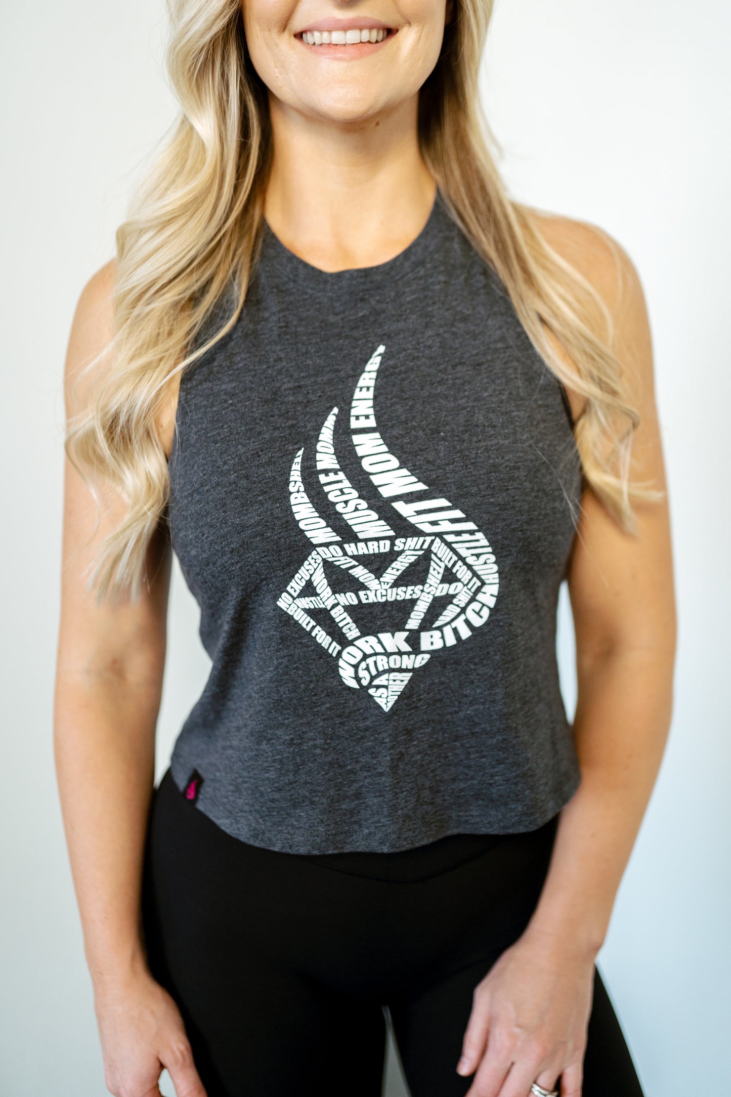 Logo Tank (Dark Grey Heather)